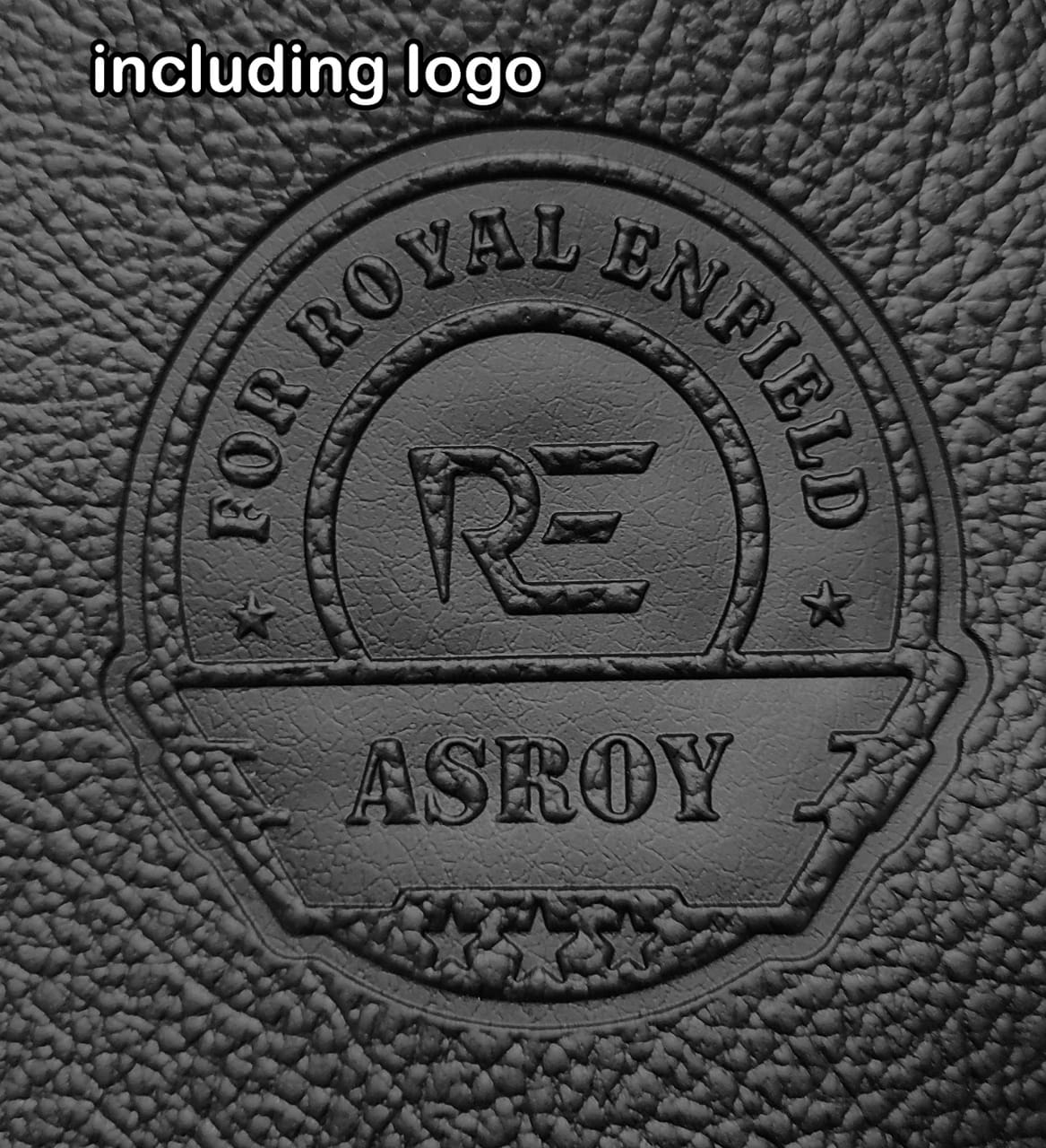asroy Re Classic Seat Cover (Black Color) (Artificial Pvc Leather Material, Hight Density Skyfoam Sponge) For Smooth Traveling.