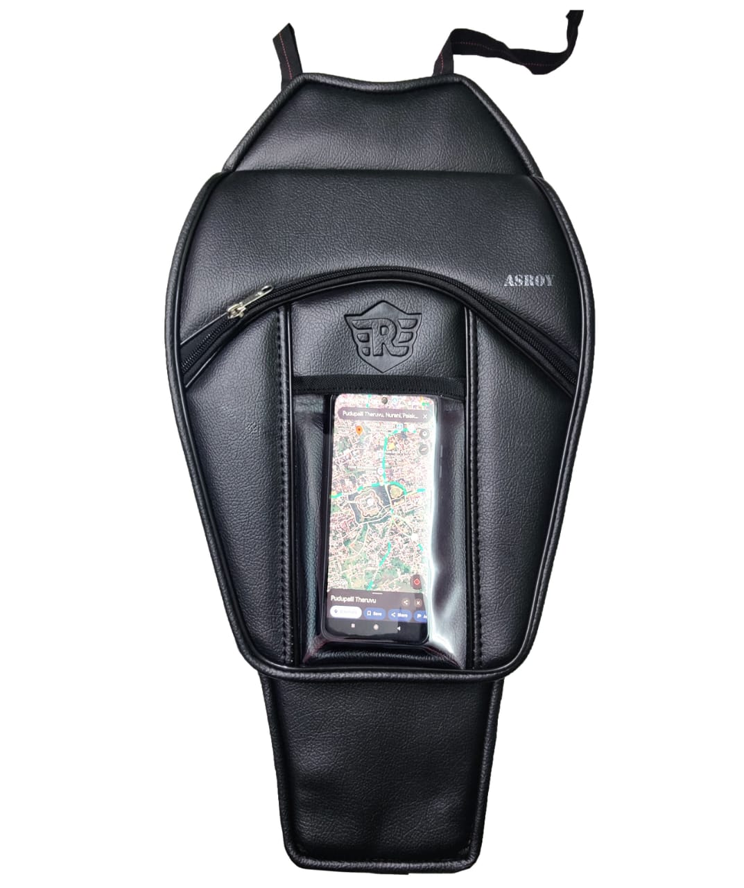 asroy Petrol Tank Cover(Mobile Pouch) Suitable for (Classic) (Electra) (Standard) (RE-TC-Mobile Pouch)